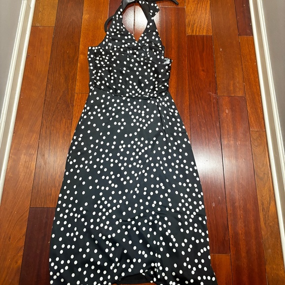 Meshki Black and Silver Halter Sundress - Picture 4 of 5